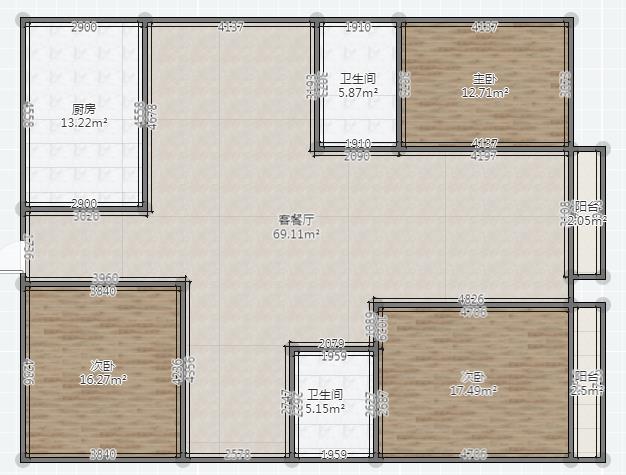 商城附近三医院旁阳光一品电梯中层 装修大三室非常大气的房子