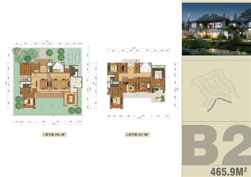 天屿湖国际休闲社区别墅B2
