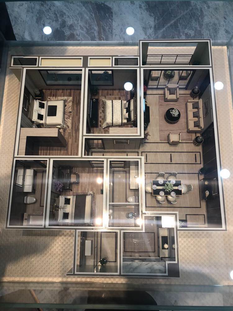 122.9平带车位76万还没拿房准新房