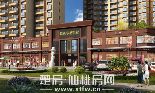 学府名都4788+元！首付6万置业仙桃小学旁