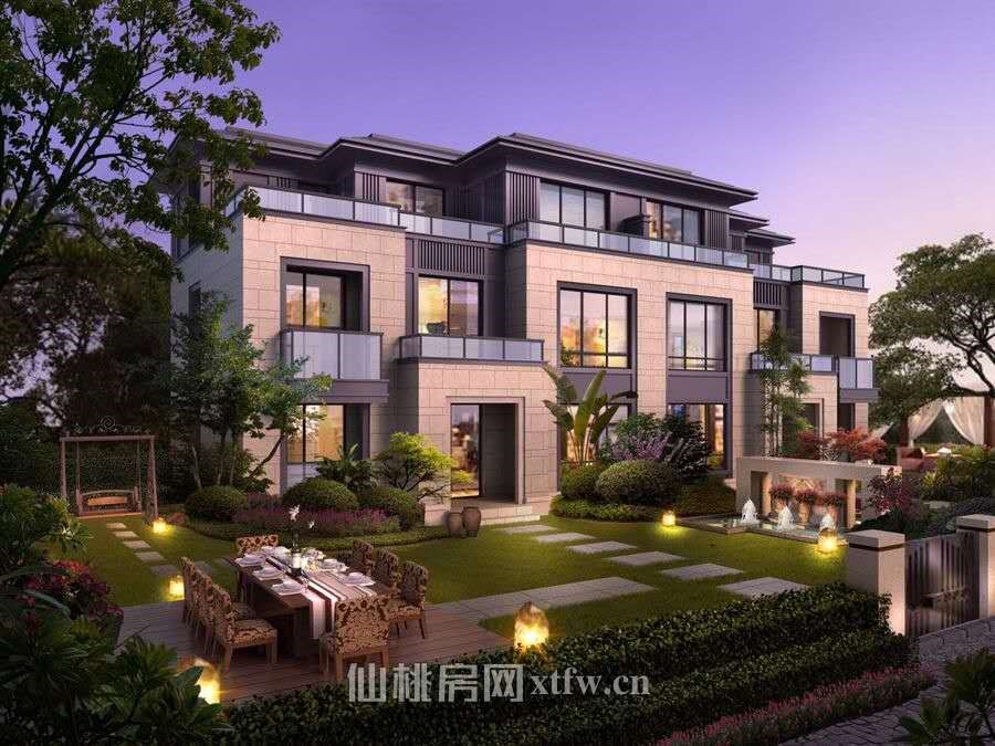 祥生观棠府绝版排别墅沿河边户带二车位带花园