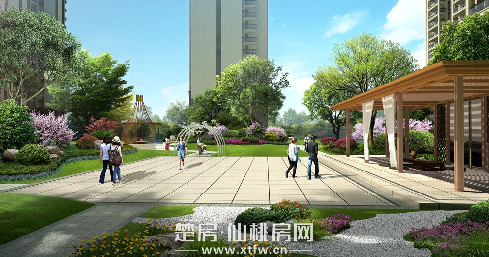 新城名都效果图