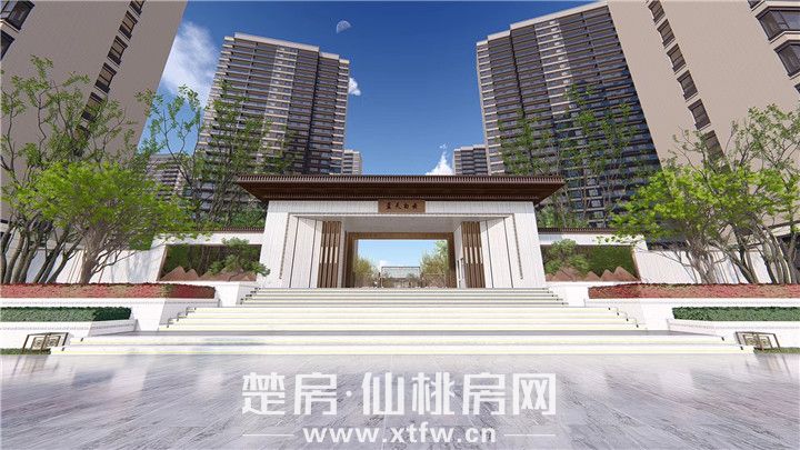 以园为镜 巧趣有天成 蓝天白云悦享自然康居