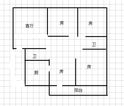 五星小区四房两厅周边生活方便诚心出售