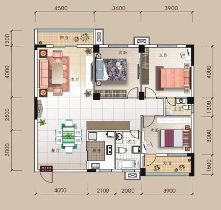 紫晶尚城，毛坯大三房，南北通透，中间楼层，看房方便