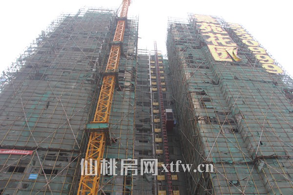 景苑花园7月工程进度