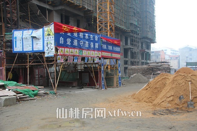 福泰·锦江国际十一月工程进度