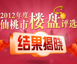 仙桃市2012年度楼盘评选结果揭晓