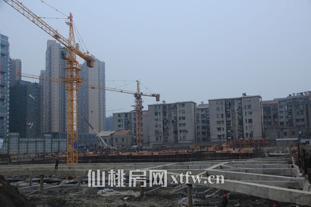 康湾一品3月工程进度