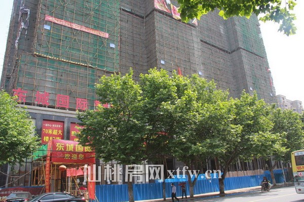 东城国际5月份工程进度