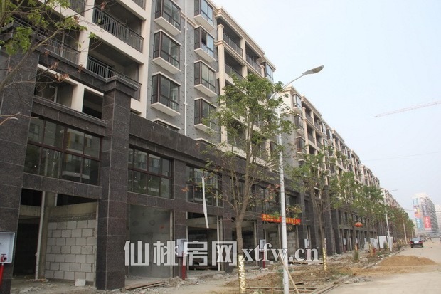 星城国际9月项目进度 城市丽景全部封顶