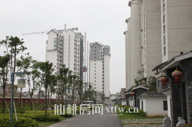 水云间9月项目进度 二期基本完工