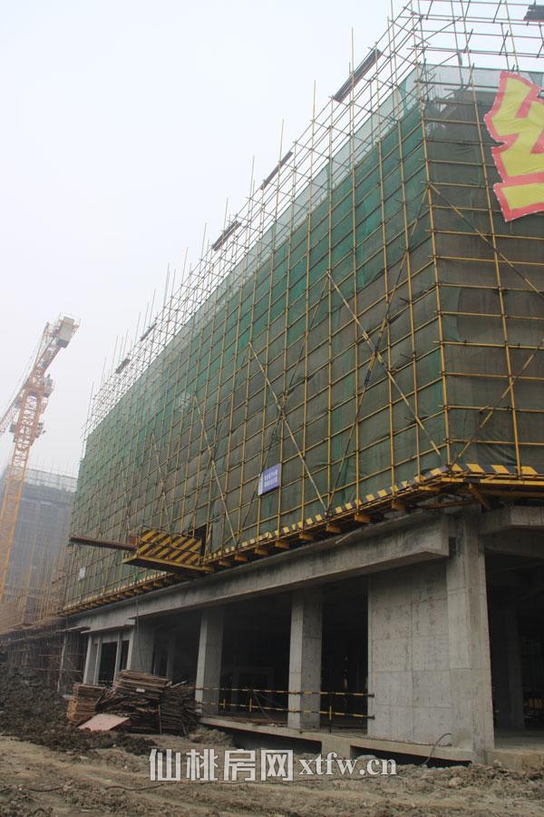 新天地国际广场11月工程进度
