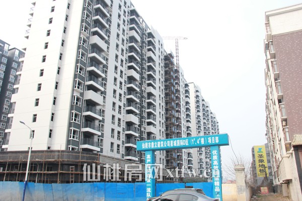 星城国际二月工程进度 D区预计年底交房