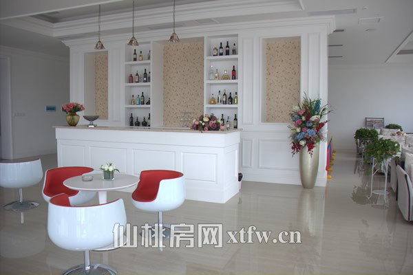 上林仙苑售楼部休闲洽谈区