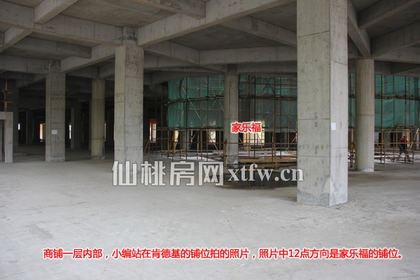 商铺一层内部