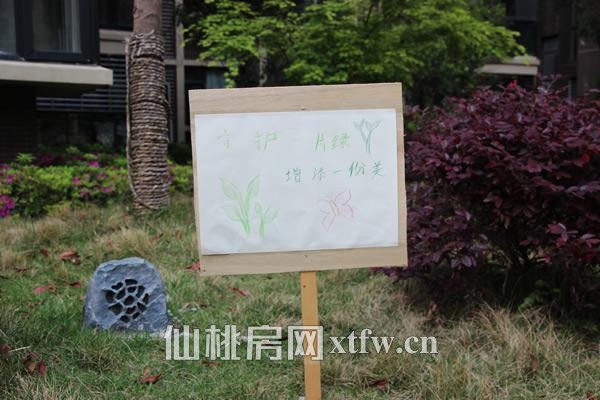 “守护一片绿 增添一份美”小区某位小业主的小小心愿