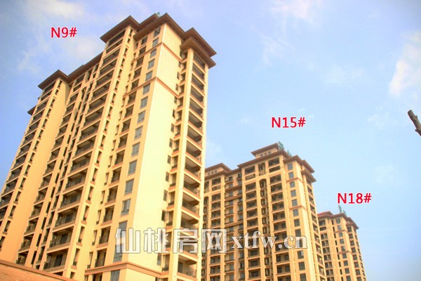 绿地·香格里拉三栋高层目前已经全部完工