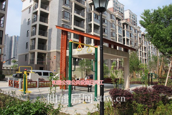 和园公馆公共设施已完工