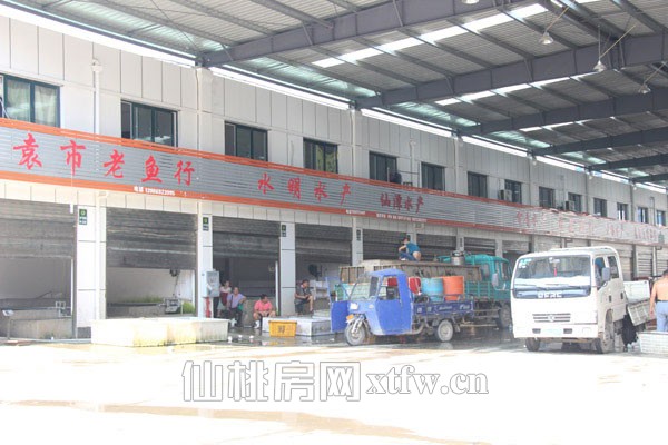 二期的水产品交易市场