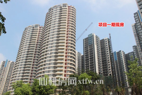 福星城8月工程进度 10、11#楼内外墙建设中