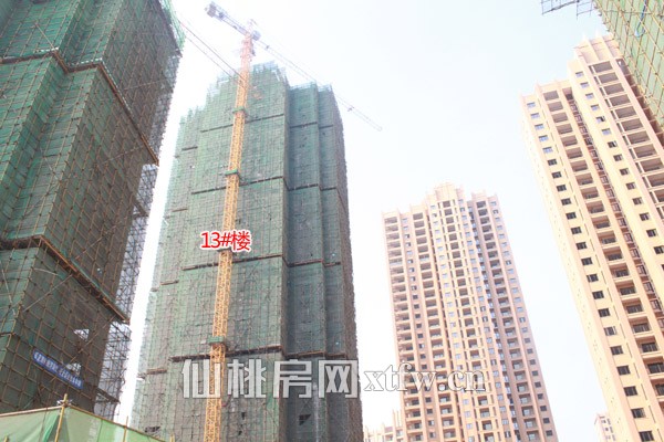 满庭春MOMA10月工程进度 中央内湖水景完工