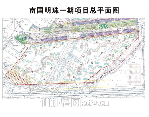 湖北盛辉置业发展有限公司南国明珠一期项目规划批前公示