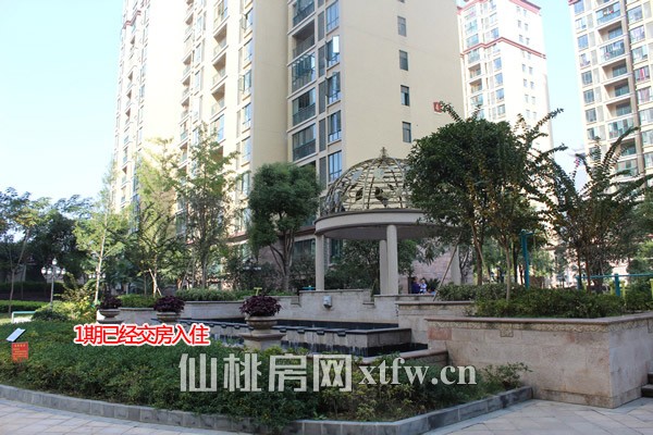 新城壹号10月工程进度：三组团高层外立面呈现