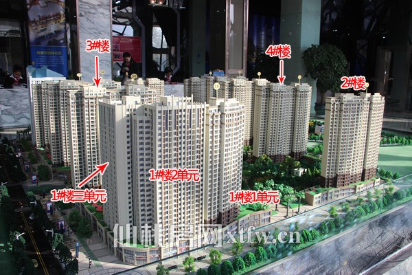 和合·国际城11月工程进度 1#楼目前已经建设过半
