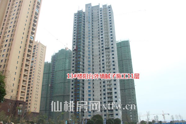 满庭春MOMA12月工程进度：16#楼样板间开放