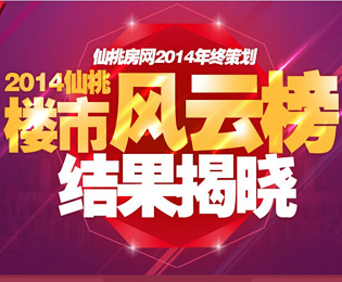 2014年度仙桃楼市风云榜结果揭晓