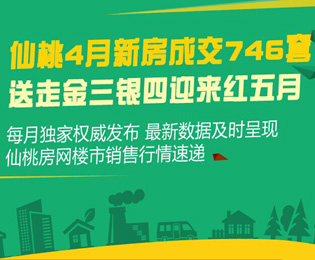 四月新房成交746套 送走金三银四迎来红五月