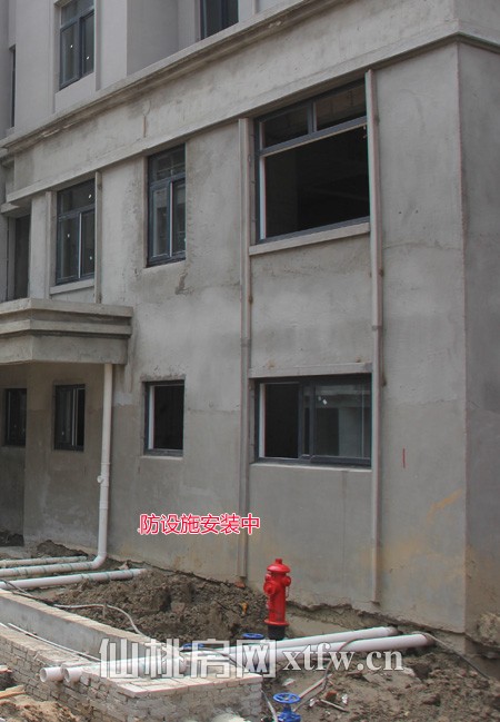 天诚缘7月工程进度 小区内部绿化开始动工