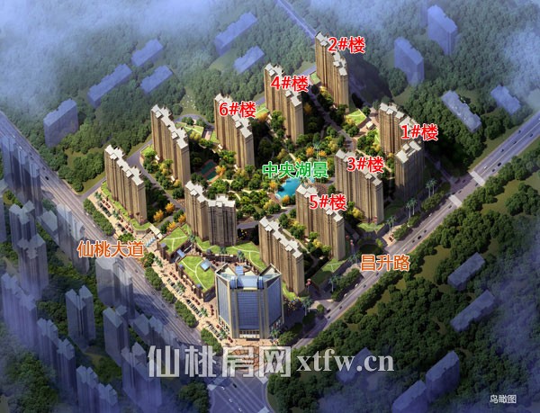 和合国际城7月工程进度 6#楼已经建至第20层