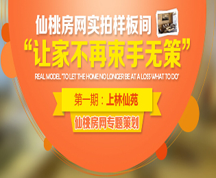 仙桃房网实拍样板间--上林仙苑