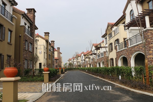 上林仙苑祥荣·御江湾别墅一期基本完工