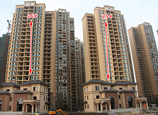 现代·森林国际城12月进度 25#、26#楼月底交房