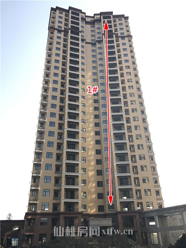 新城壹号五期2月进度 多栋花园洋房已封顶