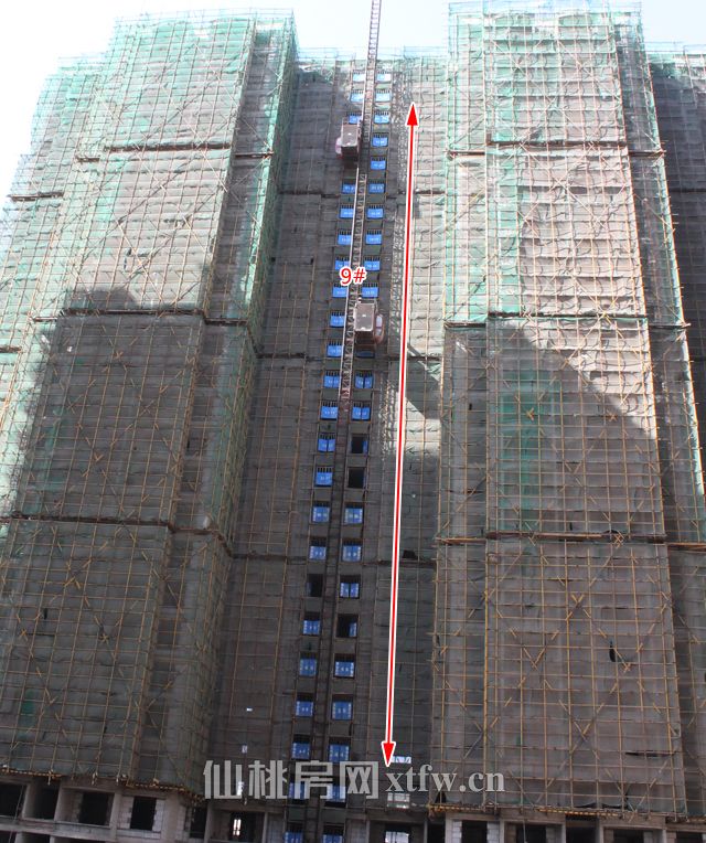 颐和公馆4月工程进度  9#10#楼有序进行