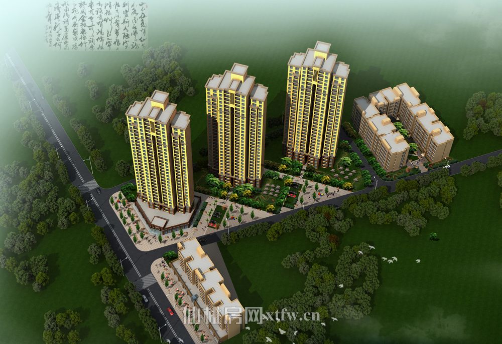 都市高尔夫效果图