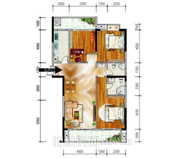 为啥我大仙桃都喜欢这个“小三房”？