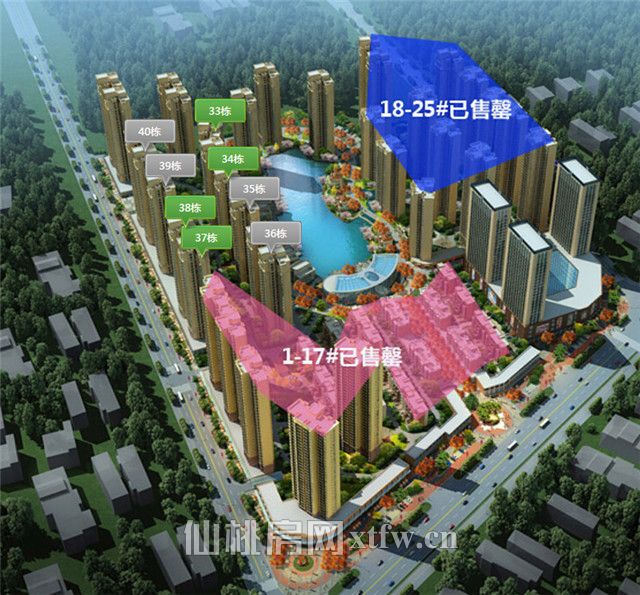 现代森林国际城8月进度：16#、17#即将封顶