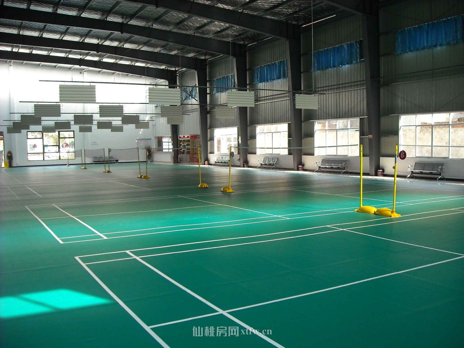 黄金羽毛球馆招商或整体出租