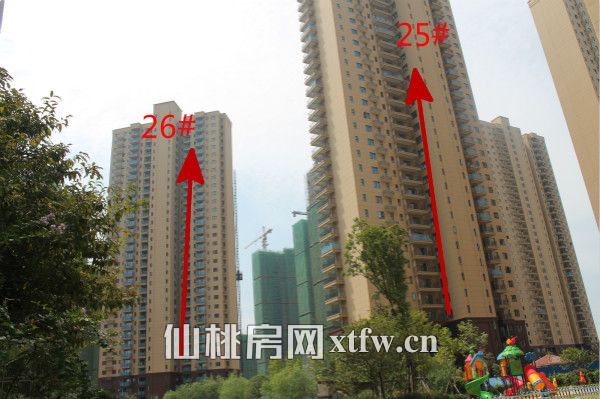 满庭春最新工程进度：36#建至18层