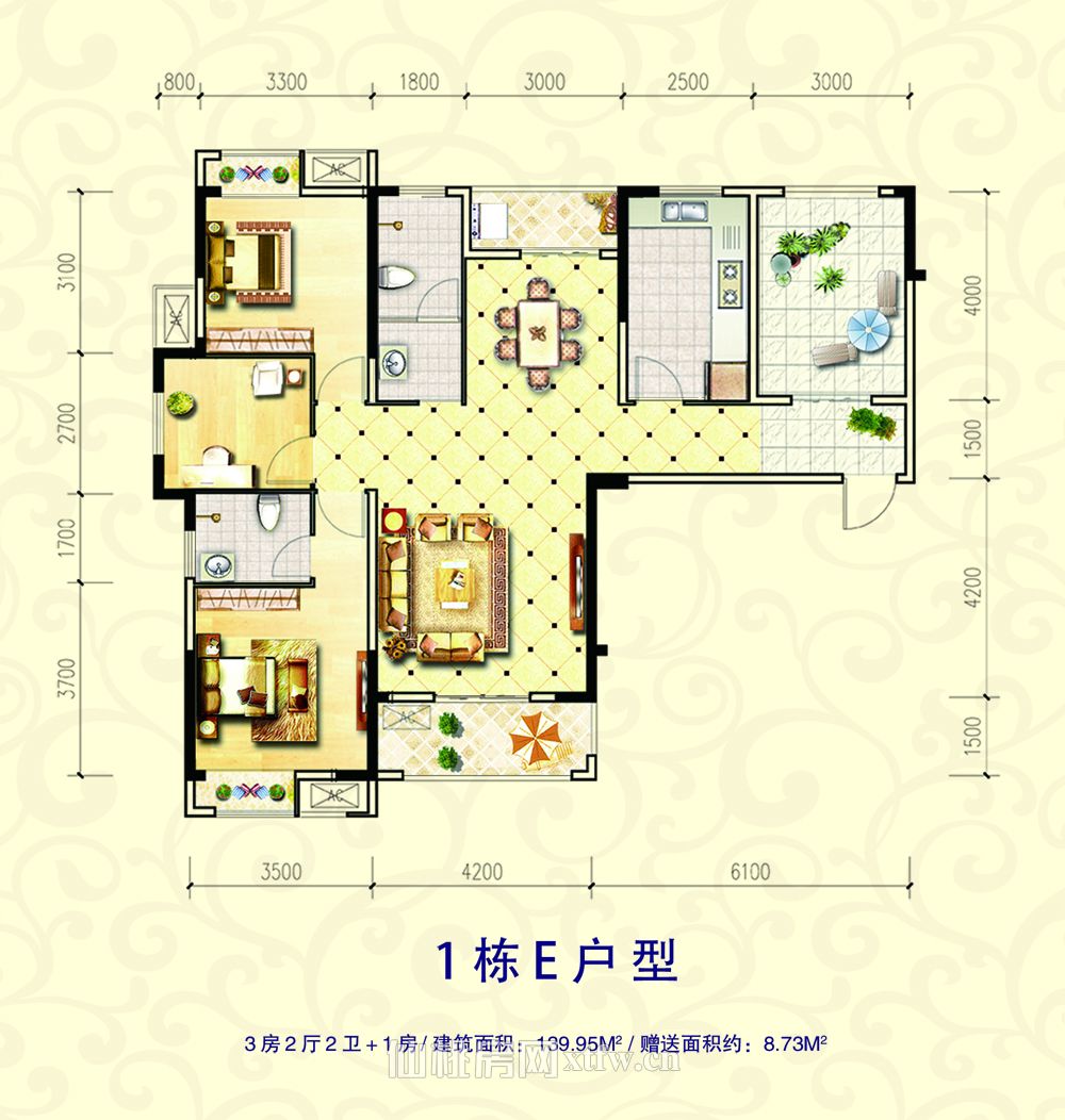 都市高尔夫E户型