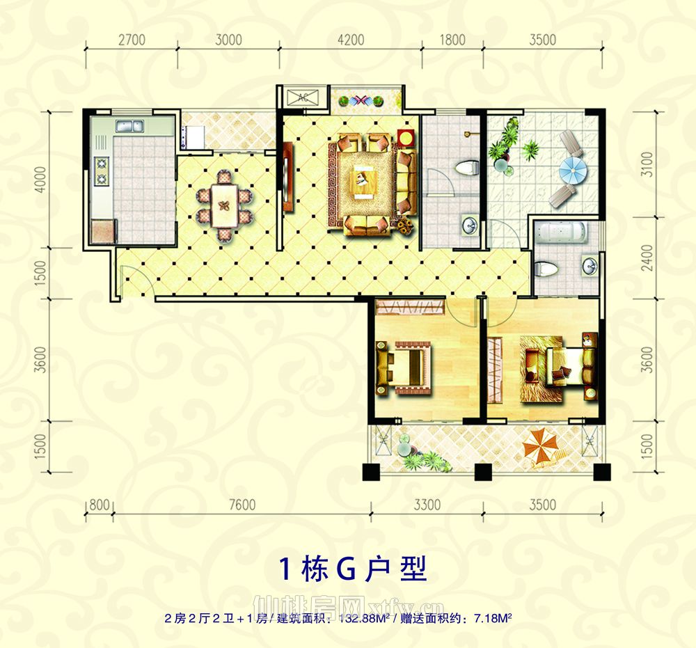 都市高尔夫G户型