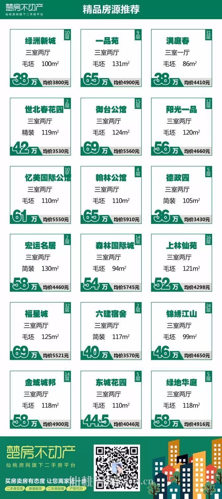 小房换大房必看！优质房源总有一套适合你！