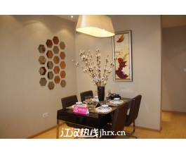 参观“现代·明珠新城”的样板房