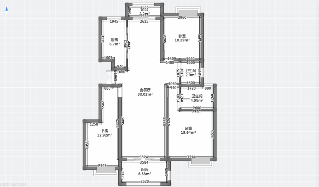 江汉明珠四中旁江滩公园电梯小高层楼层好毛坯三房