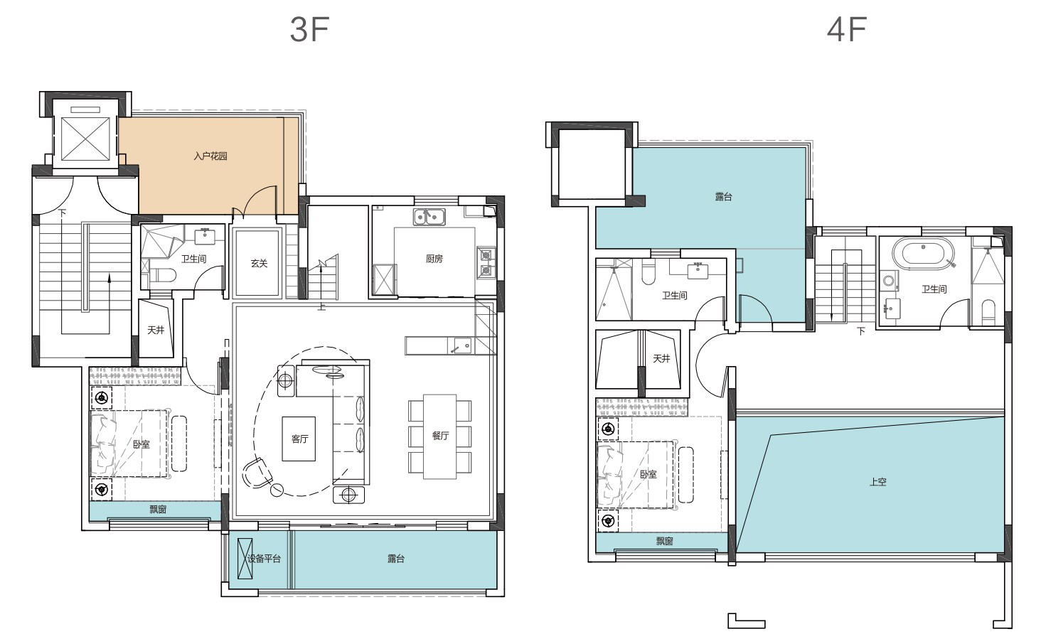 仙桃吾悦广场上叠中户